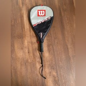 Wilson Xpress Titanium racket for racquet ball with cover